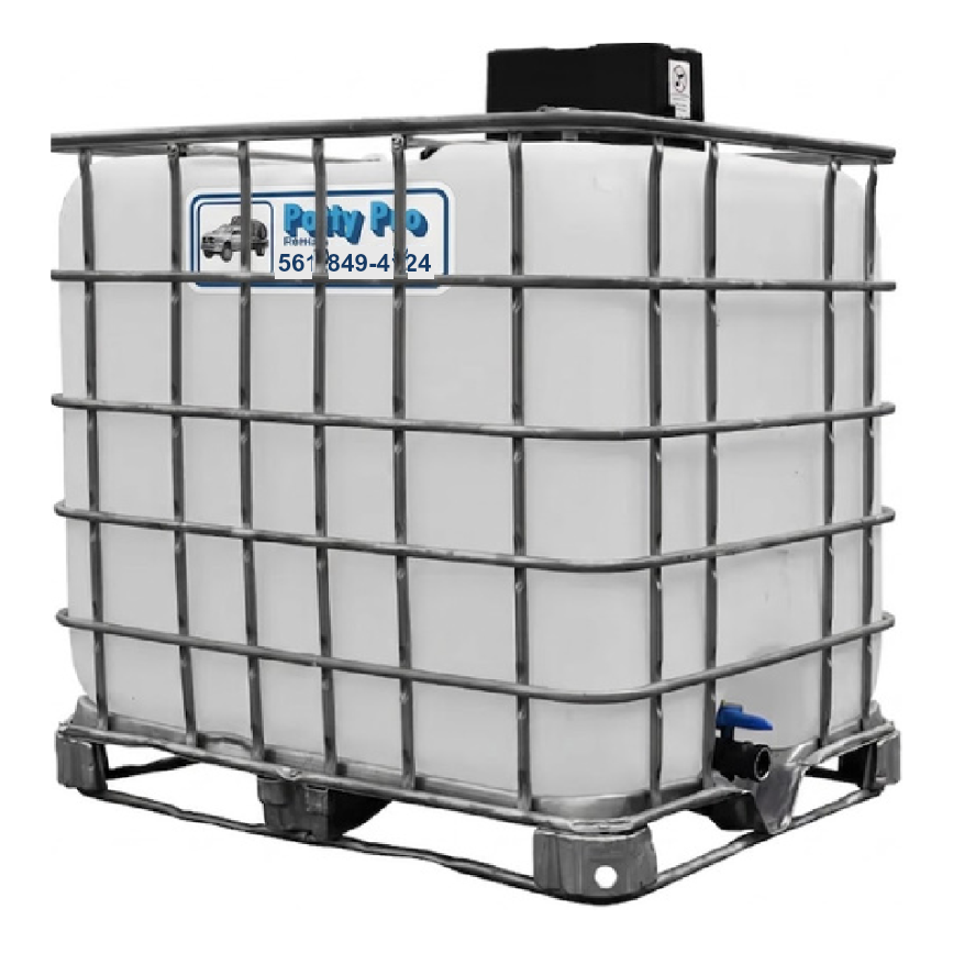 Water Holding Tank — Potty Pro Rentals